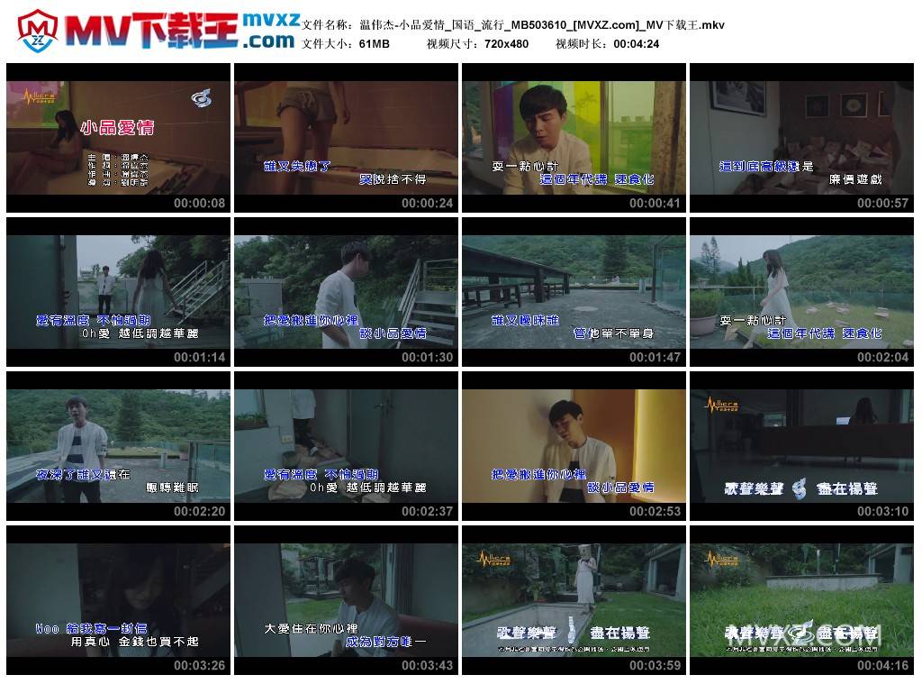 温伟杰-小品爱情_国语_流行_MB503610